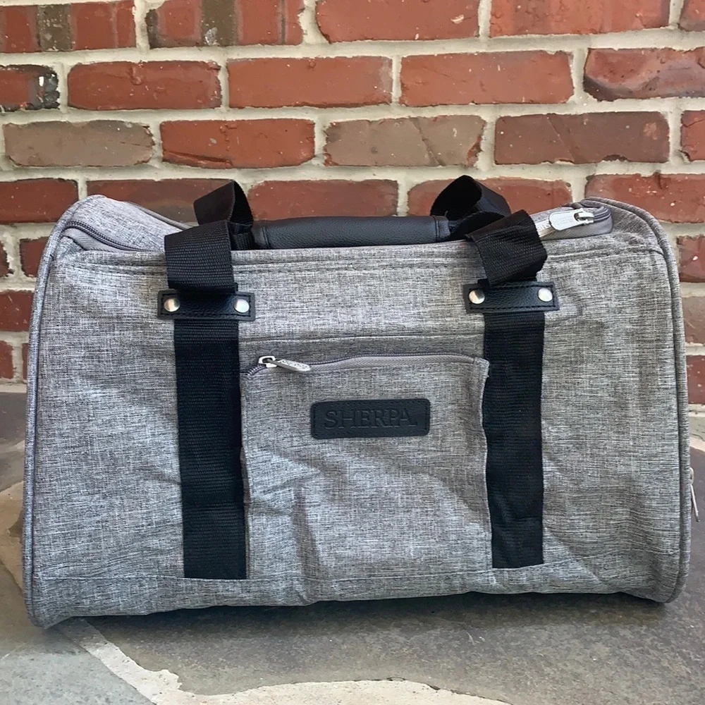 Sherpa Element Gray Dog Carrier